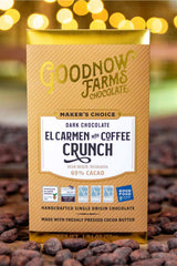 Goodnow Farms - "El Carmen with Coffee Crunch" 69% Dark Chocolate - Nicaragua