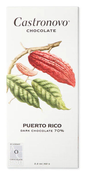 Castronovo "Puerto Rico" 70% Dark Chocolate Bar