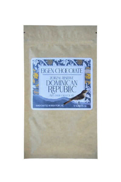 Eigen "Zorzal Reserve - Dominican Republic " 82% Dark Chocolate Bar