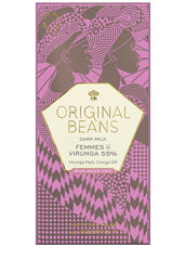 Original Beans "Femmes De Virunga", Congo 55% Milk Chocolate