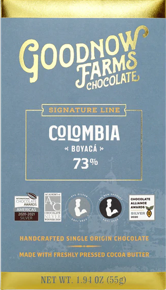 Goodnow Farms - Boyaca 73% Dark Chocolate - Colombia