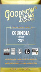 Goodnow Farms - Boyaca 73% Dark Chocolate - Colombia