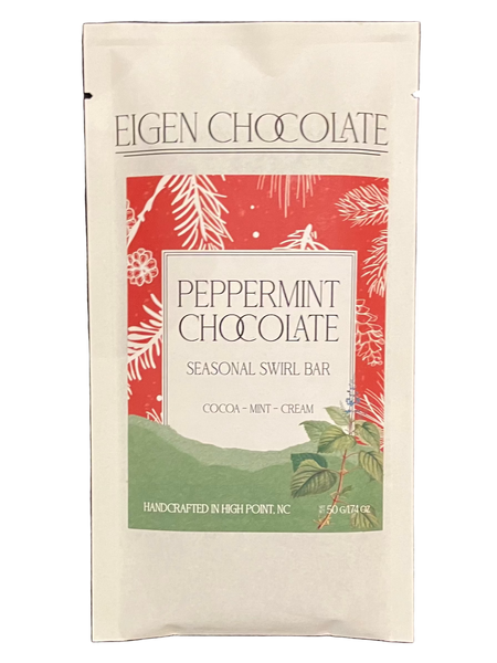 Eigen - "Peppermint Swirl" Dark Chocolate with Vegan White Chocolate