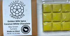 Valley Isle - "Golden Milk Spice" Vegan Coconut White Chocolate - Hawaii