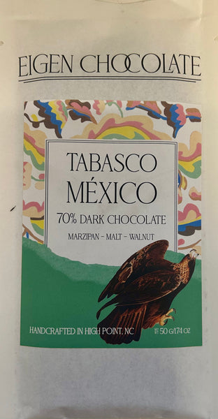 Eigen - Tabasco 70% Dark Chocolate - Mexico