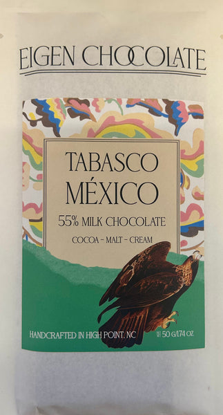 Eigen - Tabasco 55% Dark Milk Chocolate - Mexico