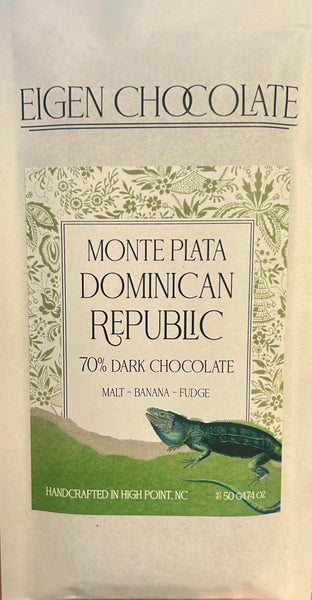 Eigen - Monte Plata 70% Dark Chocolate - Dominican Republic