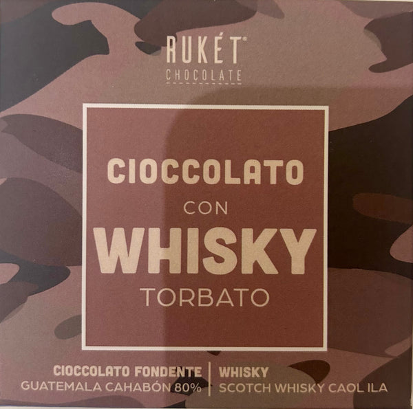Ruket - "Cioccolato con Whisky" 70% Dark Chocolate with Scotch - Guatemala