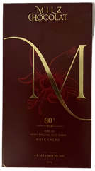 Milz Chocolat "Añejo Rizek" 70% Dark Chocolate Bar