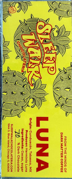 Sleep Walk - Luna 70% Dark Chocolate - Mexico