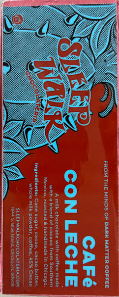 Sleep Walk - "Café con Leche" 45% Milk Chocolate with Coffee - Mexico