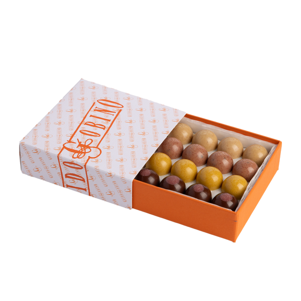 Guido Gobino - Fruit-Flavored Semispheres Box 110g (Pre-Order)