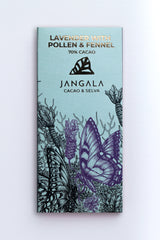 Jangala "Lavender with Pollen & Fennel"  70% Dark Chocolate Bar