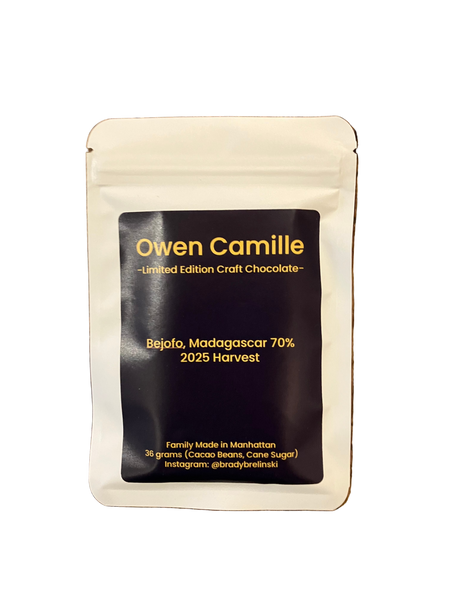 Owen Camille “Bejofo, Madagascar 2025 Harvest” 70% Dark Chocolate Bar