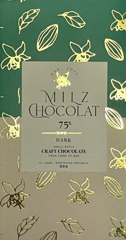 Milz - 75% Dark Chocolate - Dominican Republic – Cocoa Store