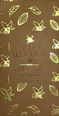 Milz Chocolat "Dark Chocolate & Tropical Almonds" 65% Dark Chocolate