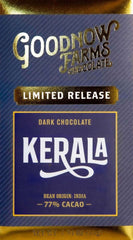 Goodnow Farms Limited Release "Kerela" 77% Dark Chocolate