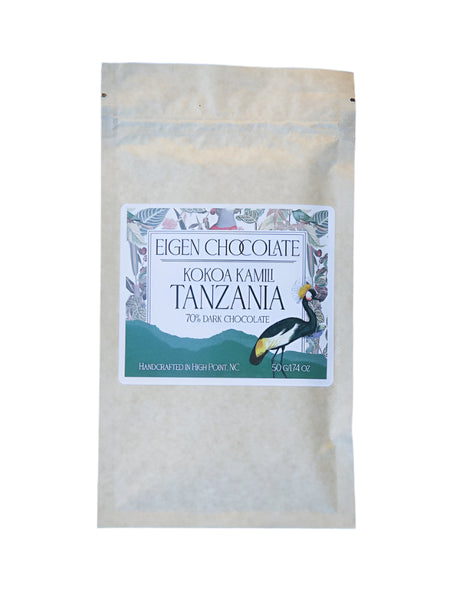 Eigen "Kokoa Kamili - Tanzania" 70% Dark Chocolate Bar
