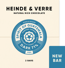 Heinde & Verre - Spirit Of Guatemala 71% Dark Chocolate - Guatemala