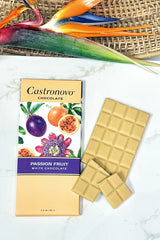 Castronovo - "Passion Fruit" White Chocolate Bar - Colombia