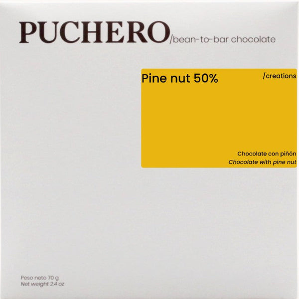 Puchero - Xoconusco "Pine Nut" 55% Dark Chocolate Bar - Mexico