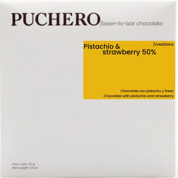 Puchero - 50% Chocolate with Pistachio & Strawberry - Philippines