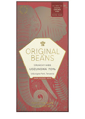 Original Beans "Udzungwa", Tanzania 70% Dark Chocolate with Nibs