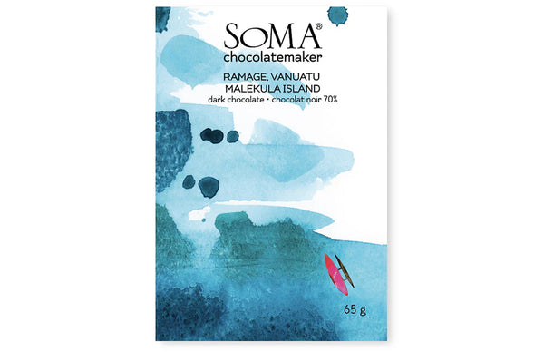 Soma - "Ramage" Malekula Island 70% Dark Chocolate - Vanuatu