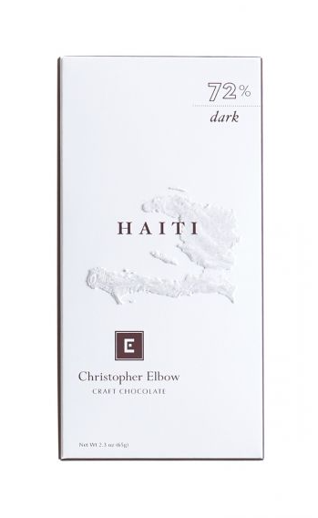 C. Elbow 72% Haiti Dark Chocolate Bar exp. Dec 2023