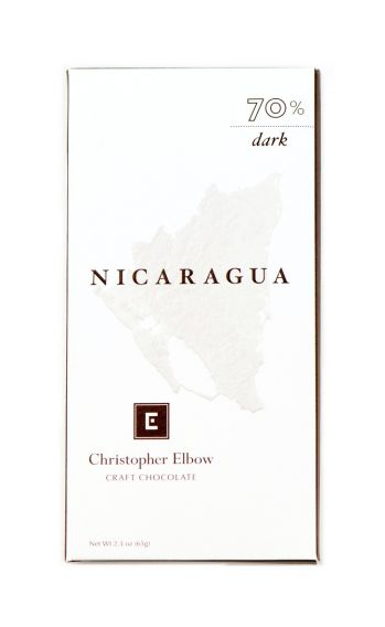 C. Elbow 70% Nicaragua Dark Chocolate Bar exp. 02.02.24