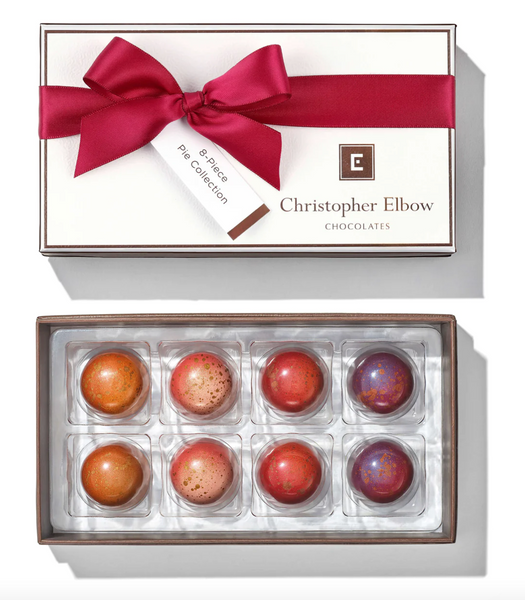 Christopher Elbow 8 pcs "Fall Pies Chocolate Collection" Bonbons box