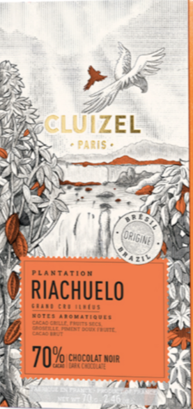 Michel Cluizel Brazil, Riachuelo 70% Dark Chocolate Bar