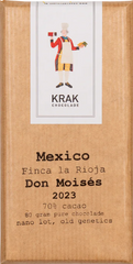 Krak Mexico - Finca la Rioja "Don Moises" 70% Dark Chocolate Bar