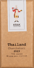 Krak Thailand - Chanthaburi 70% Dark Chocolate Bar