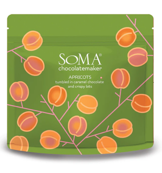 Soma Apricots Tumbled in Caramel Chocolate