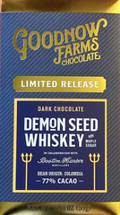 Goodnow Farms Limited Release "Demon Seed Whiskey" 77% Dark Chocolate