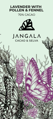 Jangala - "Lavender with Pollen & Fennel"  70% Dark Chocolate  - Mexico
