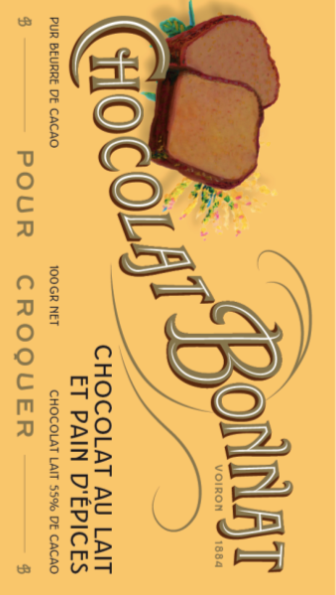 Bonnat - "Gingerbread" 55% Dark Milk Chocolate