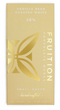 Fruition "Vanilla Bean Torched White" 38% White Chocolate