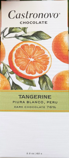 Castronovo - Piura Blanco with Tangerine 76% Dark Chocolate - Peru
