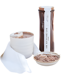 Dandelion Hojicha Hot Chocolate Mix- 70% Dark