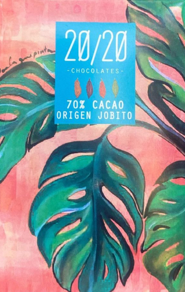20/20 Chocolates "Jobito" 70% Dark Chocolate