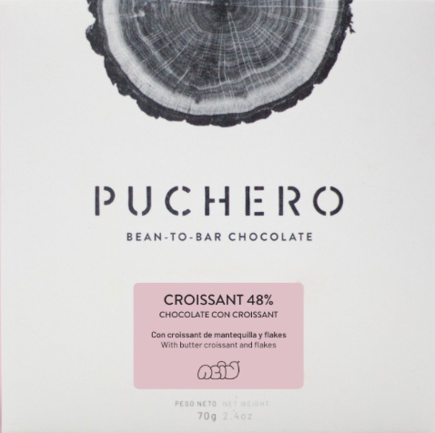 Puchero - El Zorzal "Croissant" 48% Milk Chocolate - Dominican Republic