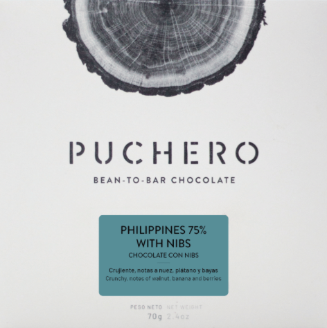 Puchero - Paquibato with Nibs 75% Dark Chocolate - Philippines