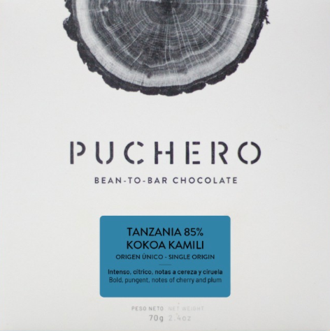 Puchero - Kokoa Kamili 85% Dark Chocolate - Tanzania