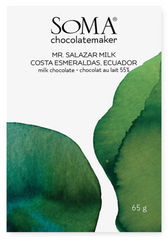 Soma Mr. Salazar Milk Chocolate, Costa Esmeraldas, Ecuador