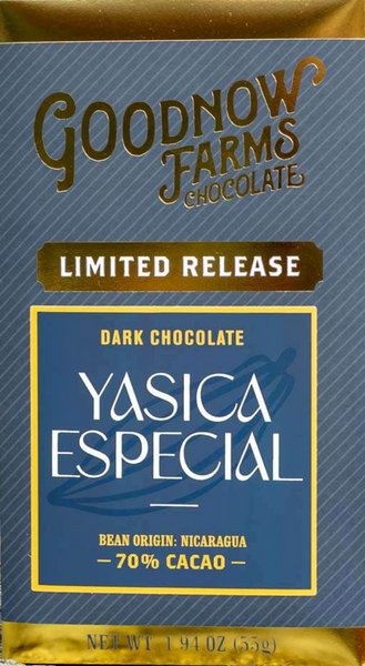 Goodnow Farms Limited Release "Yasica Especial" 70% Dark Chocolate
