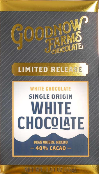 Goodnow Farms Limited Release "White Chocolate" 40% Single Origin White Chocolate
