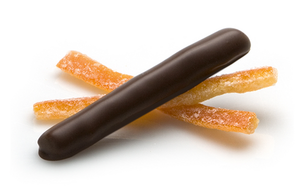 Cluizel Chocolate Covered Candied Orange Peel "AIGUILLETTE ORANGE LISSE"