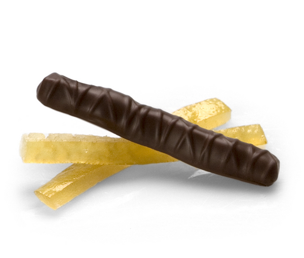 Cluizel Chocolate Covered Candied Lemon Peel "AIGUILLETTE CITRON"